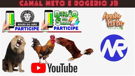 resultado ao vivo rogério e neto do jogo do bicho provisório - rogerio e neto jb